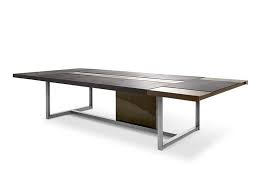 Download The Catalogue And Request Prices Of Jobs Meeting Table By Poltrona Frau Rectangular Meeting Table The Office Meeting Table Coffee Table Furniture