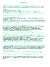 Doa iftitah adalah salah satu doa yang disunnahkan untuk dibaca saat sholat. Doa Syafaat Pdf