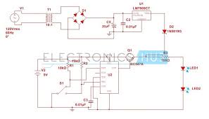 The manual changeover switch has 2 lights built into it that indicate the presence of power either from the mains electricity provider or the generator. Automatic Changeover Switch Circuit Using 555 Timer