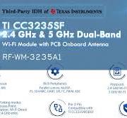 CC3235SF 2.4 GHz & 5 GHz Dual-band Wi-Fi Module With 1MB + 4 ...