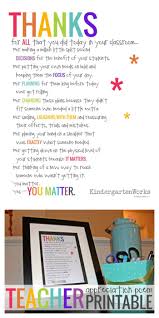Maybe you would like to learn more about one of these? If You Didn T Hear This From Anyone Today Teacher Appreciation Poem Kindergartenworks