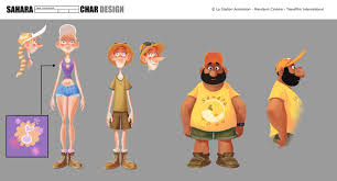 Romain Kurdi Lineup Tourists V003 Colo Jpg 1920 1035 Character Design Sahara Character Modeling