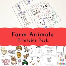 Farm Animal Activities For Preschoolers Fun With Mama Farm animal chore chart our chore charts are in weekly format, with blank spaces for you to write in your child's chores!