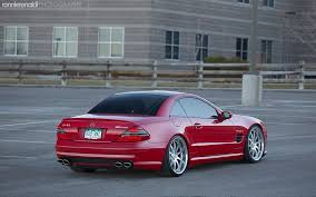 Fs Nicely Modded Red Mercedes Sl55 Amg Radbnz Teamspeed Com Mercedes Sl55 Amg Mercedes Mercedes Benz