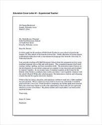 An application letter for teacher job will tell the employer why you are a perfect fit for the job position. Education Cover Letter For Experienced Teacher Teaching Cover Letter Examples For Succe Job Cover Letter Teaching Cover Letter Application Letter For Teacher