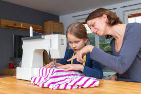 You'll learn how to sew using a sewing machine and hopefully get the courage to g. Teaching Your Children How To Use A Sewing Machine Blog