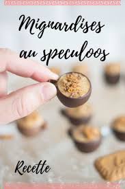 Mignardises Express Au Chocolat Et Aux Speculoos En 2020 Mignardise Recette Speculoos Recette Facile