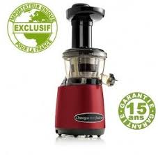 Extracteur De Jus Omega Vsj843 Rouge Nature Et Vitalite Extracteur De Jus Extracteur Jus