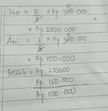 We did not find results for: Perbandingan Uang Ani Dan Ina 3 5 Jumlah Uang Mereka Rp400 000 00 Selisih Uang Keduanya Adalah Brainly Co Id