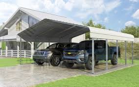 Convert your arrow carport into a fully enclosed structure easily with the arrow carport enclosure. Versatube 20 X 20 Classic Carport Kit With 2 Height Extension
