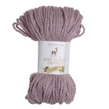 Plymouth Yarn Baby Alpaca Grande Yarn 7718 Pink Heather At Jimmy Beans Wool