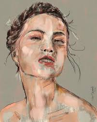 168🖍️ . . . . #digitaloil #illustration #digitalart #contemporary  #figurative #cesarnavarreteart #zacatecas #portrait #artemexicano #huion  #newfiguration