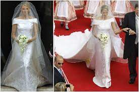 Hier soir, charlène de monaco était l'invitée d'honneur du princess grace awards gala. Robe Mariee Charlene De Monaco