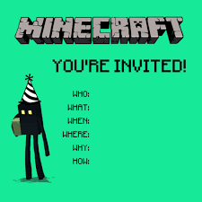 50 how to create minecraft birthday card template printable in word for minecraft birthday card template printable can be beneficial inspiration for those who seek an image according specific categories, you can find it in this site. Minecraft Birthday Party Minecraft Printables Crafts And Games Frugal Family Times