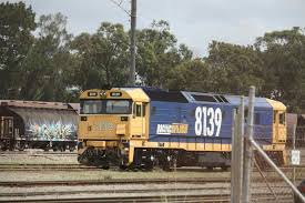 Sra Nsw 81 Class Diesel Locomotive Now Pacific National New South Wales South Wales Train Tracks