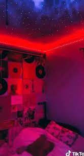 Led Strip Lights With Remote Cosmic Drip Grunge Room Room Tour Bedroom Makeover