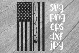 Download Fishing Rod Flag Svg Dxf Eps Png Instant Download For Etsy