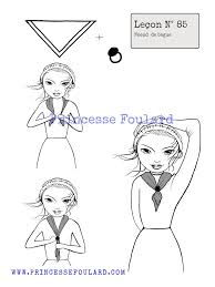 Epingle Sur Nouer Et Porter Un Foulard
