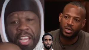 50 Cent CLAPS BACK After Marlon Wayans Calls Out Diddy Doc ...