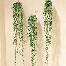 Flowering vines are a great way to add interest and color to bare walls or ugly posts. 2 X Artificial Plants Spider Hanging Vines Home Decor Flower Arrangement Floral Decor Patterer Home Garden