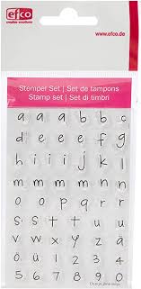 01.01.2017 · lego duplo my first alphabet truck 10915 abc letters learning toy for toddlers, fun kids' educational building toy (36 pieces) $24.99. Efco Stempel Klar Alphabet Klein Buchstaben A7 74 X 105 Mm 55 Teile Transparent 11 X 8 X 2 Cm Amazon De Kuche Haushalt Wohnen