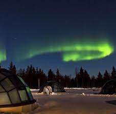 Außergewöhnlich detailreich und in bewegung haben sich polarlichter am himmel über finnland gezeigt. Finnland Unterkunfte Mit Blick Auf Die Nordlichter Welt