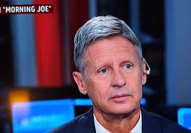 Libertarian Gary Johnson stumbles badly
