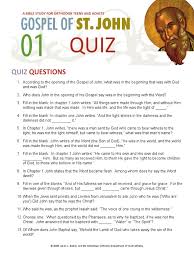 So, without further ado, let's jump straight into our selection of trivia questions. 1quiz Pdf Pdf Gospel Of John John The Baptist