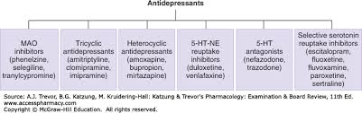 antidepressants katzung trevors pharmacology