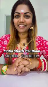 Shasthi Virutham 2025 Singapore