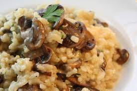 Three Tips For Perfect Risotto Mushroom Camembert Risotto Cooking Clarified Recipe Mushroom Risotto Recipes Risotto Recipes Risotto
