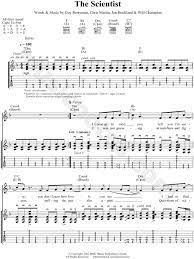 coldplay chord chart ukulele scientist 結他譜 - Google Search