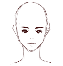 これで女の子のイラストが描ける 綺麗な顔を描くためのたった2つのポイント マエコのデジタル工房 顔 描き方 唇 イラスト リアルな絵