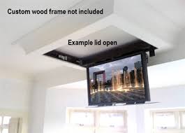 Check spelling or type a new query. Motorized Drop Down Ceiling Tv Bracket For 17in 32in