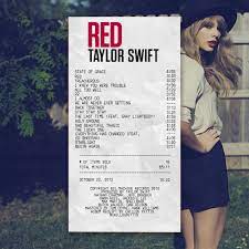 4.7 out of 5 stars. Red Album Receipt Taylorswift