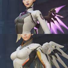 Why does Mercy's imp/devil skin make her titties shrink :  r/OverwatchCirclejerk