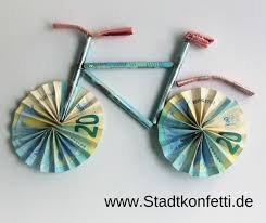 Diy Geldgeschenk Fahrrad Geldgeschenk Fahrrad Basteln Geldgeschenk Fahrrad Und Fahrrad Basteln