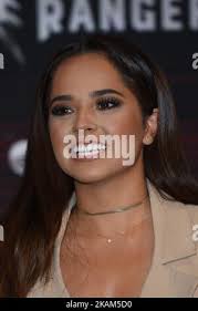 Becky G est vu lors de la conférence de presse du film des Power Rangers à  l'hôtel St. Regis sur 15 mars 2017 à Mexico, Mexique (photo par Carlos  Tischler/NurPhoto) *** Veuillez