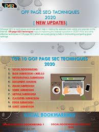 Off Page Seo Activities Off Page Seo Techniques 2020 Dmir In 2020 Seo Techniques Seo Techniques