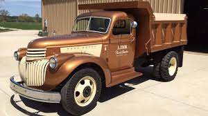 1945 Chevrolet Dump Truck Presented As Lot T1051 At Louisville Ky Trucks Classic Cars Trucks Chevrolet Trucks