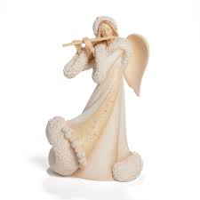 House of holiday is the ultimate christmas shopping destination. Buy Enesco Foundations Gift Christmas Angel Playing Flute Figurine 7 68 Inch In Cheap Price On Alibaba Com