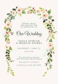 Create Your Own Wedding Invitations To Download Print Or Send Modelo Convite De Casamento Convite De Casamento Virtual Modelos De Convite De Casamento Gratis