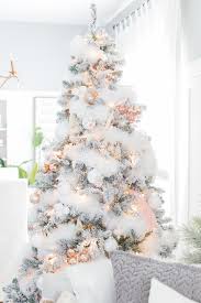 Artificial anemone pink sparkle | artificial flowersartificial anemones in blush pink. Blush And Copper Christmas Tree