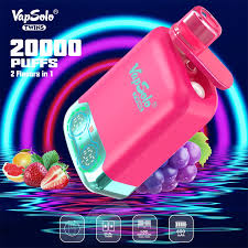 Vapsolo Twins 20000 Puffs Vaper Recargable Vap Store Video Disposable EU  Vape