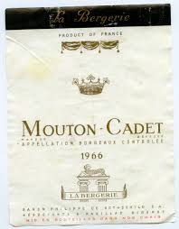 Showing '2008 dans nos chais le tresor d edouard cab sauv' search results. La Bergerie Mouton Cadet Label 1966 Living Histories