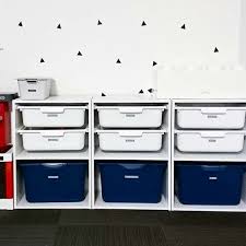 ニトリのカラボで子供のおもちゃ収納してます 我が家のニトリ オリジナル写真 モノトーン おもちゃ 収納 ニトリ インテリア 収納 カラボ