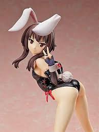 Konosuba! 2 Megumin Raw Foot Bunny Ver. 1/4 Scale Freeing NEW | eBay
