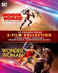 Wonder Woman Bloodlines Wonder Woman Commemorative Edition 2 Film Collection Blu Ray Warner Wonder Woman Universe Movie Commemoration