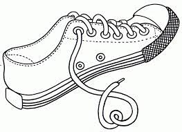 Even beginners can apply paint, press, and create the desired image. Coloring Pages Shoes Printable Coloring Home