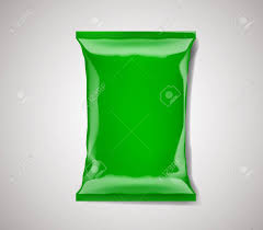This chip bag template is a basic black and white line drawing with no color. Green Blank Foil Plastic Bag Packaging Isolated Mock Up Design Royalty Free Cliparts Vectors And Stock Illustration Image 105588020